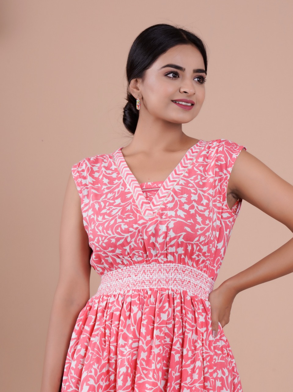 Indo Western short dress -thumbnail