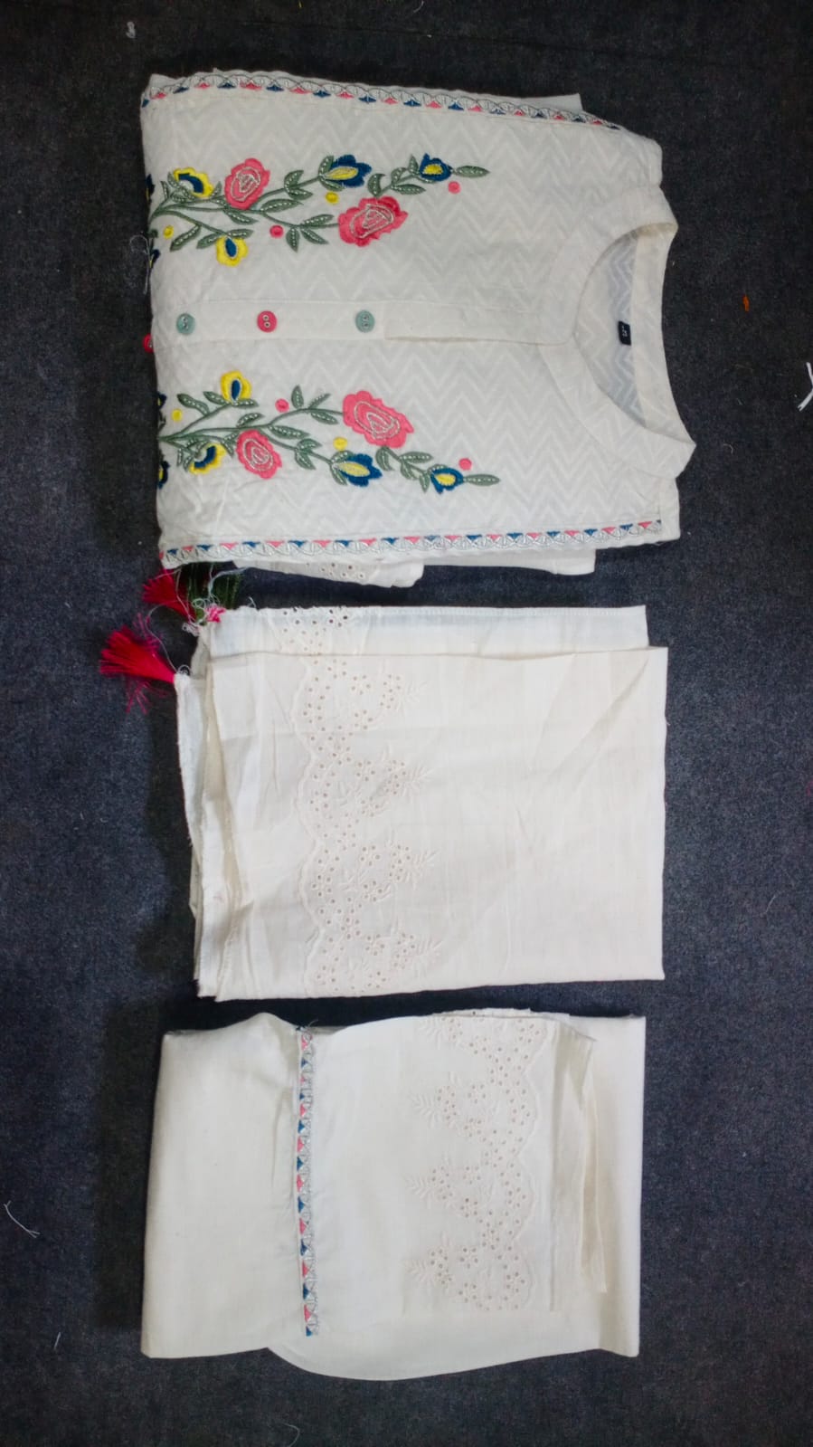 Embroidery Suit Set -4